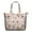 Colorful Chicken Floral, variant on Beige Chicken Pattern Travel Tote Bags for Women Carry On,Large Weekender Bags for Women Travel,Multi Functional Duffle Bag for Work,Shopping,Sports
