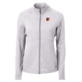 thumbnail image 2 of Women's Cutter & Buck  Heather Gray Baltimore Orioles Adapt Eco Knit Raglan Full-Zip Jacket, 2 of 3