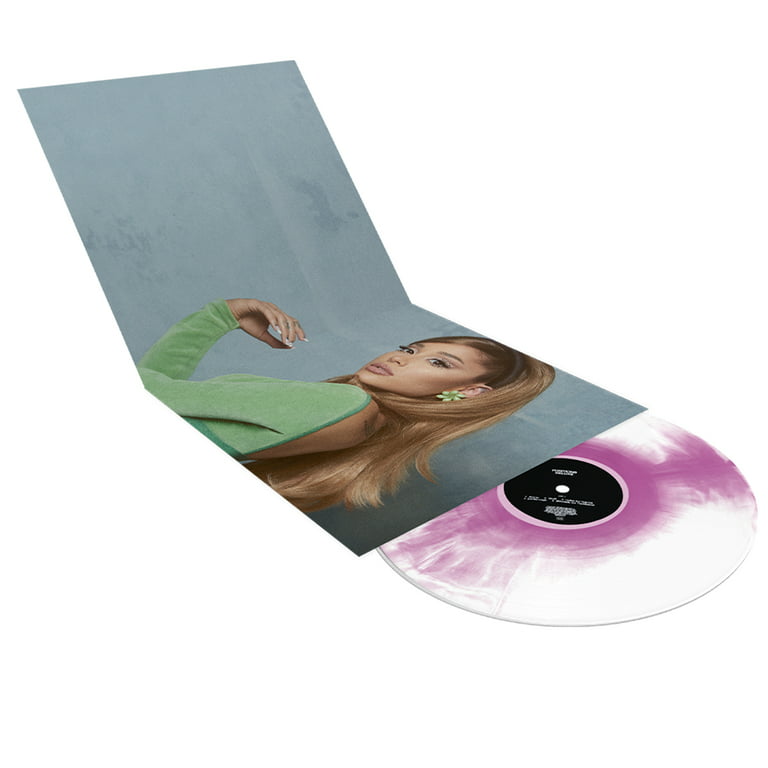 Ariana Grande - Positions (Limited Edition) (Periwinkle & Clear Swirl Vinyl)