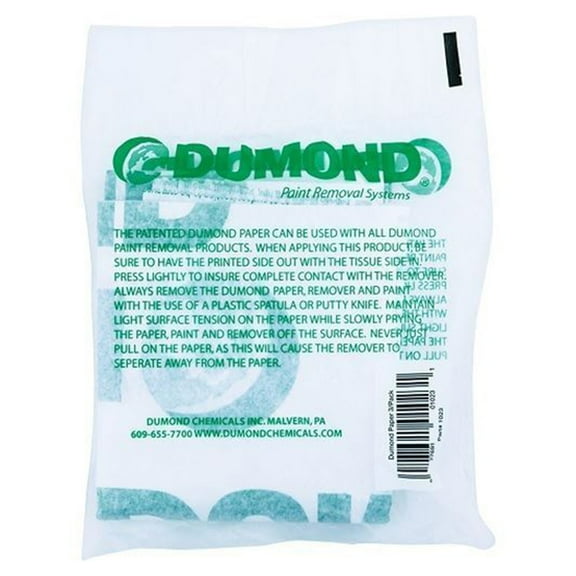 24-Pack of 39” x 39” Dumond 1023 Peel Away Laminated Paper, 3-Pack