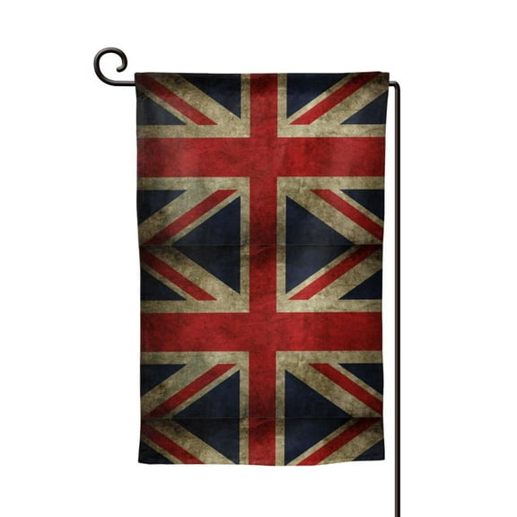 Union Jack Flag Garden Flag Vertical Double Sided Yard Outdoor Decoration 12.5 x 18 Inch Square
