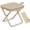 Khaki, variant on Folding Chair,Collapsible Stool,Weight 1.36lbs,Load 264lbs,Portable Stool for Camping,Fishing,Hiking,BBQ,Gift for Fisherman