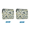 thumbnail image 7 of FORMRS 15-15.6 inch Laptop Sleeve Case Soft Carrying Quilted Computer Bag Cover, Light Floral, 7 of 7
