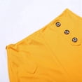 thumbnail image 5 of Gbsyewxs Womens Pants High Waist Button Solid Color Straight Leg Fashion Pants For Women Yellow, 5 of 8