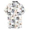 thumbnail image 4 of ZRGHAOYLQ Mens Novelty Hawaiian Shirts Button Down Short Sleeve Shirt Funny Tropical Tree Printing Top Summer Beach Cruise Vacation Outfit 2026, 4 of 6