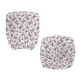 thumbnail image 6 of ZUXONGSY Butterfly Office Chair Cover Set of 2 Piece Swivel Chair Protective Slipcover Universal Desk Task Chair Chair Covers Standard Size Suitable for Computer Chairs Office Chairs, 6 of 7