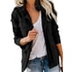 thumbnail image 1 of Chaqueta de invierno Abrigos para mujer Otoño Chaqueta de carga Damas Thin Safari Outwear con bolsillos, 1 of 2