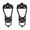 A, variant on Winter Traction Cleats - Ice Grips for Shoes Easy Installation Travel Outdoor Gear