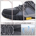 thumbnail image 3 of Safety Trainers Men Slip Resistant Steel Toe Cap Trainers Women Puncture Proof Safety Shoes Breathable Comfortable Industrial Work Shoes, 3 of 7