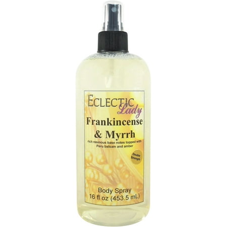 Frankincense And Myrrh Body Spray (Double Strength), 16 ounces