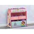 thumbnail image 6 of Disney Princess 6 Bin Design and Store Toy Organizer by Delta Children, 6 of 12