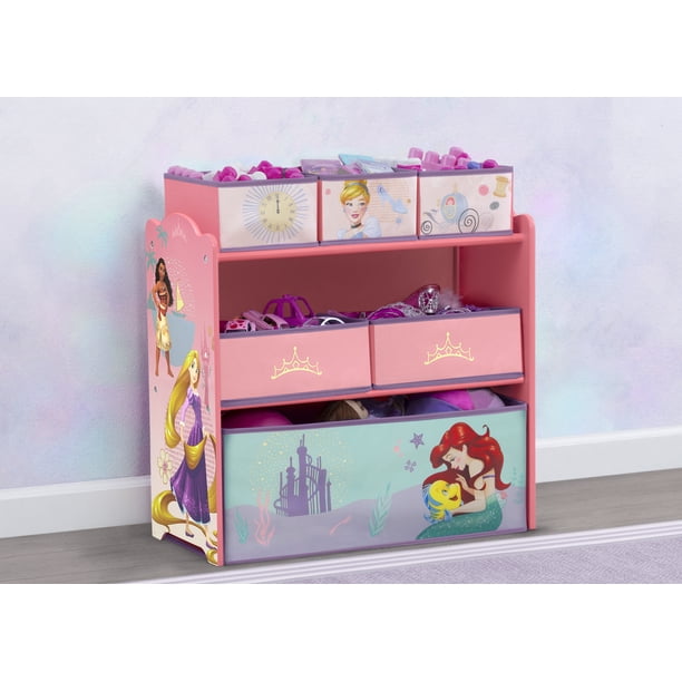 Disney Princess Toy Bin | Metal storage boxes for retail - Walmart