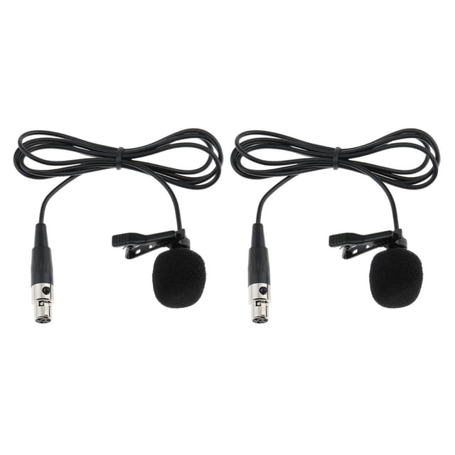 4 micrófonos clip de solapa de 4 piez con condensador omnidireccional, micrófono clip de solapa mini solapa para teléfono inteligente, PC, cámara, comp shamjiam micrófono lavalier