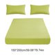 thumbnail image 3 of Sábana bajera ajustable antideslizante para cama doble – Protección integral del colchón con fibra suave para dormir sin ropa., 3 of 6