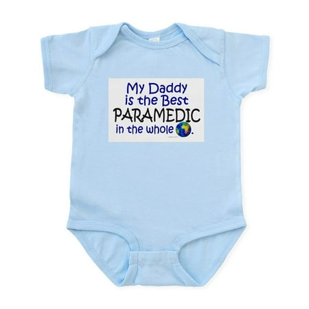 

CafePress - Best Paramedic In The World (Daddy) Infant Bodysui - Baby Light Bodysuit Size Newborn - 24 Months