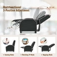 thumbnail image 6 of Kadyn Lounge Chair, Recliners,Recliner Chair, Recliner Sofa,Massage Gaming Recliner Chair with Headrest and Adjustable Backrest for Home Theater-Pink, 6 of 9