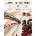 thumbnail image 2 of Floleo Christmas Theme Embroidery Kit Train Style with All Tools, Hand Embroidery Starter Set for Adults Beginners Holiday Home Decor Gift Cross Stitch Design, 2 of 9