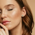 thumbnail image 3 of Everly Women's Opal 10k Yellow Gold Earrings, 3 of 6