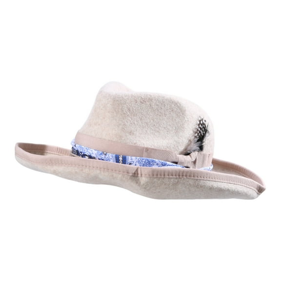 Wool Western Short Brim Hat for Women Men Photo Props Western for Men Women Unisex