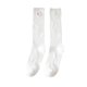 thumbnail image 2 of Guardurnaity 1 par de calcetines de punto de estilo japonés para niña, calcetines transpirables universales de temporada, calcetín bonito, calzado, falda, Medias Blanco Tipo 2 Guardurnaity AP013354-04, 2 of 6