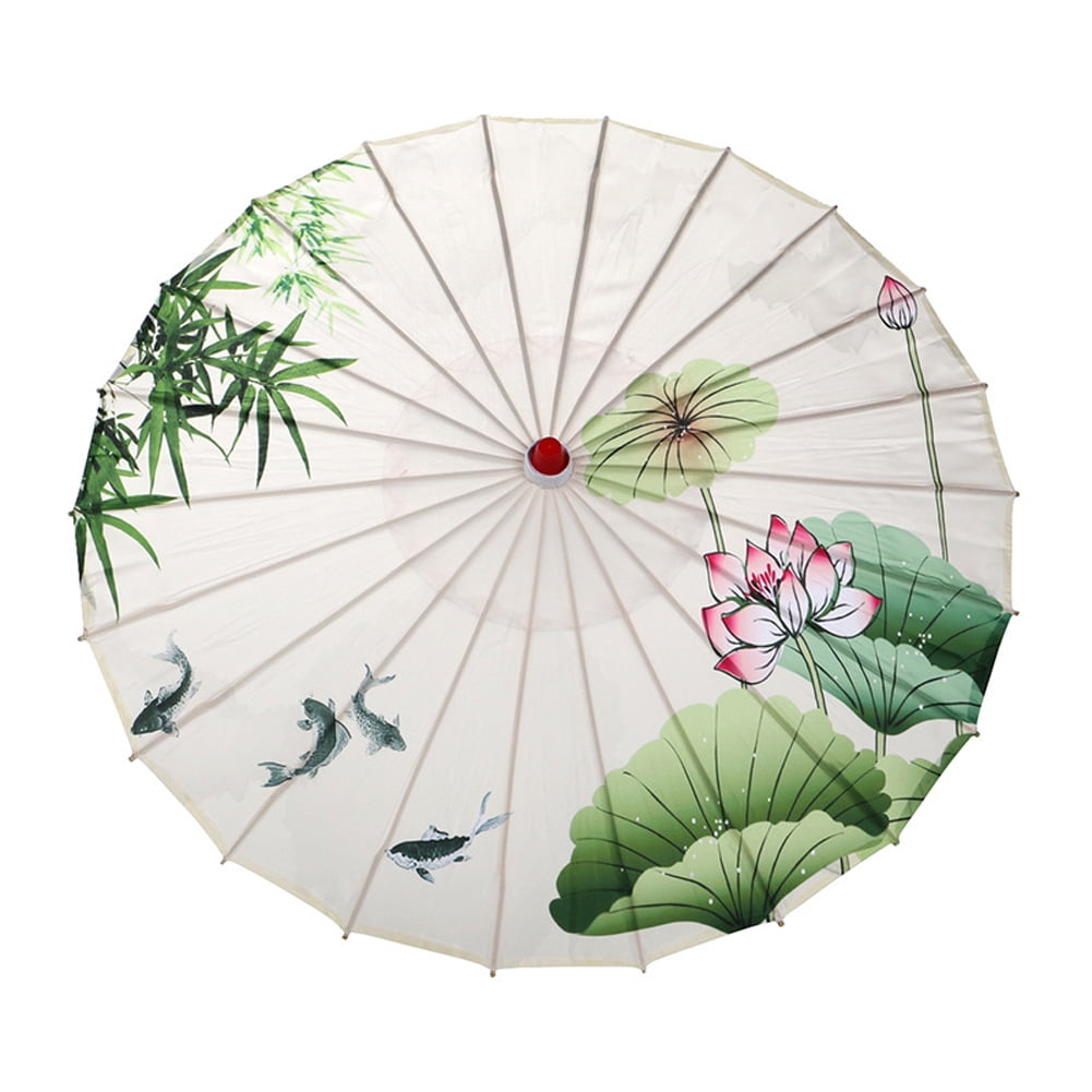 Chinese Umbrella Silk Waterproof Umbrella Classic Vinatge Decorative