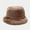 Khaki, variant on Dyfzdhu Winter Men Women Thickened Thermal Plush Hat Fisherman Bucket Cap Bucket Hats Black