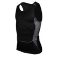 thumbnail image 2 of Men GYM Fitness Compression Base Layer Tops Sleeveless Gym Running Sports Vest, 2 of 6