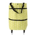 thumbnail image 1 of CTIRCHIU Collapsible Cart for Groceries with Wheels Multi Color Easy Storage Bag 1Pcs, 1 of 8