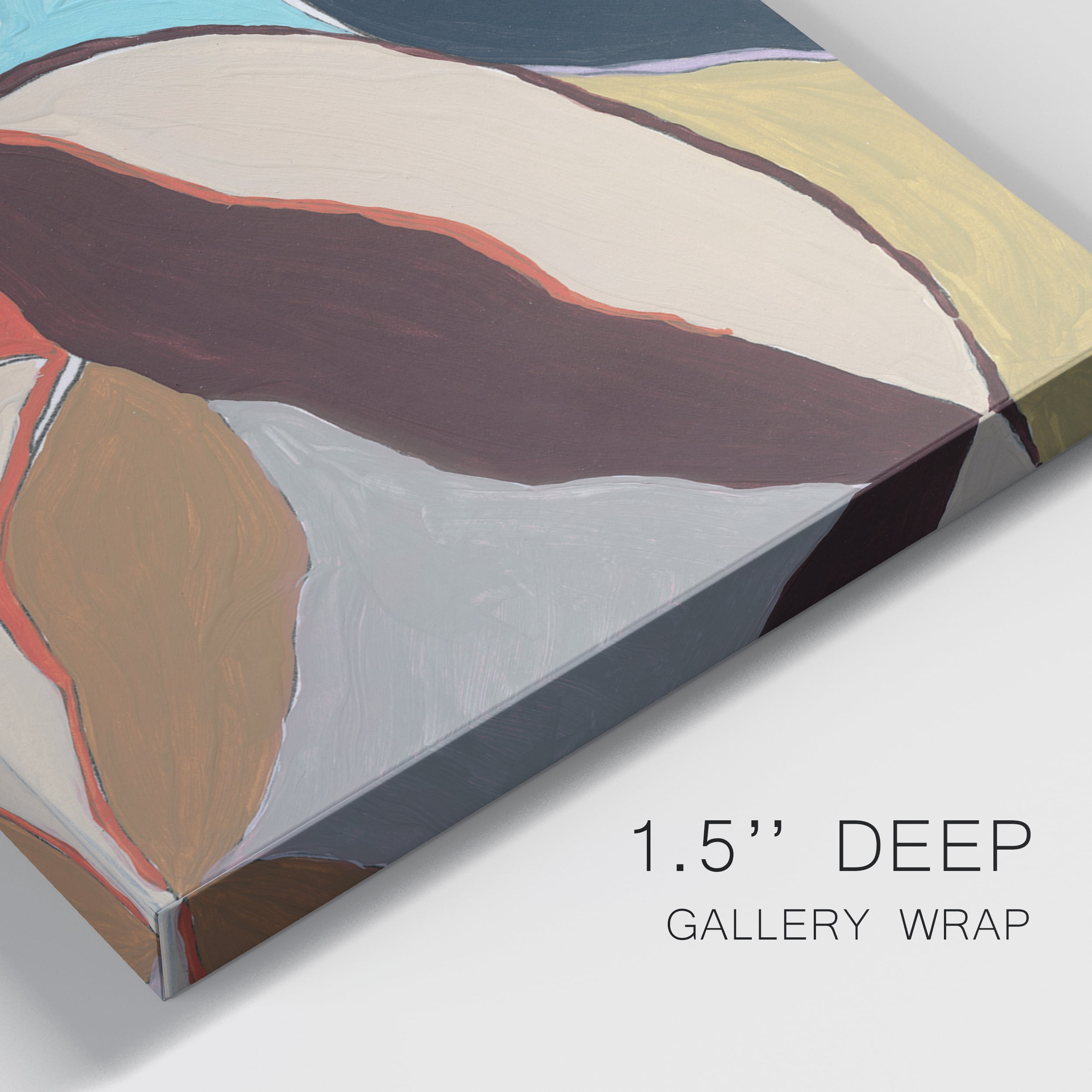 Botanical Revisit I Premium Gallery Wrapped Canvas - Ready to Hang - Set of 2 - 32 x 48 Each