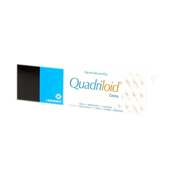 Crema Quadriloid tubo con 40 g