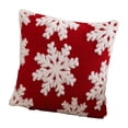 thumbnail image 4 of Funda de almohada navideña BLESIY decoración navideña funda de cojín cuadrada 45 cm x 45 cm, 4 of 8