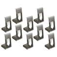 thumbnail image 1 of Picture Frame Metal Clips Spring Turn Hanger For 3D Printer Bed 2.50X1.50X1.10CM Silver Hanging Tool 50Pcs, 1 of 3