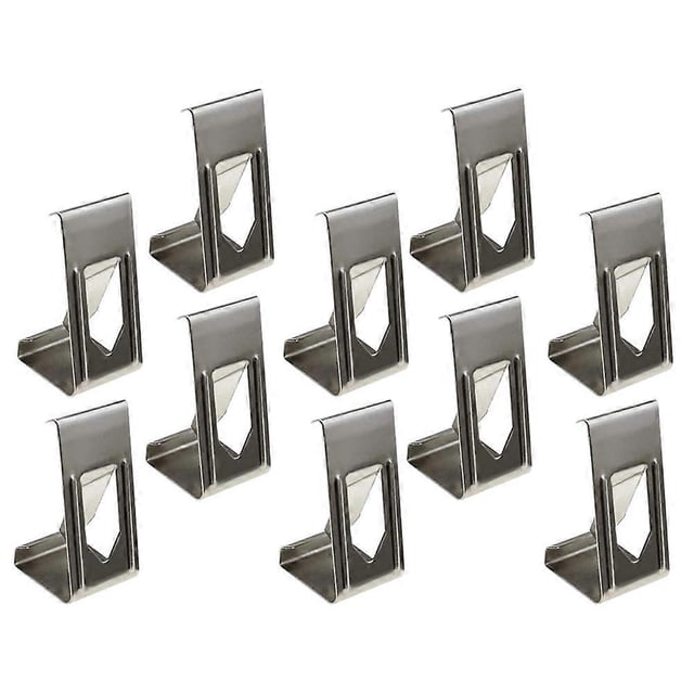 Picture Frame Metal Clips Spring Turn Hanger For 3D Printer Bed 2.50X1.50X1.10CM Silver Hanging Tool 50Pcs
