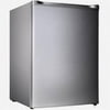 Equator-Midea ADA Compliant Easy Defrost 3 Cubic Feet Upright Mini Freezer in Stainless Steel Finish.