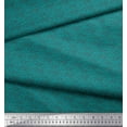 thumbnail image 3 of Soimoi Green Moss Georgette Fabric Brush Stroke & Dots Abstract Printed Craft Fabric by the Yard 42 Inch Wide, 3 of 3