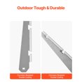 thumbnail image 3 of VEVOR Barbed Wire Arm 10Pack 12.2 in Galvanized Steel Fence Extender Surface Mounted, 3 of 9