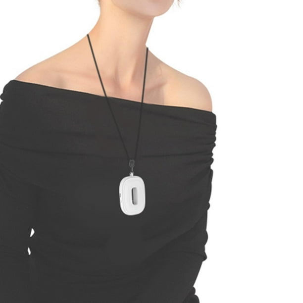 Purificador de aire Personal para niños adultos generador de ambientador portátil, recargable por USB, 20dB de Macarena purificador de aire de collar usable