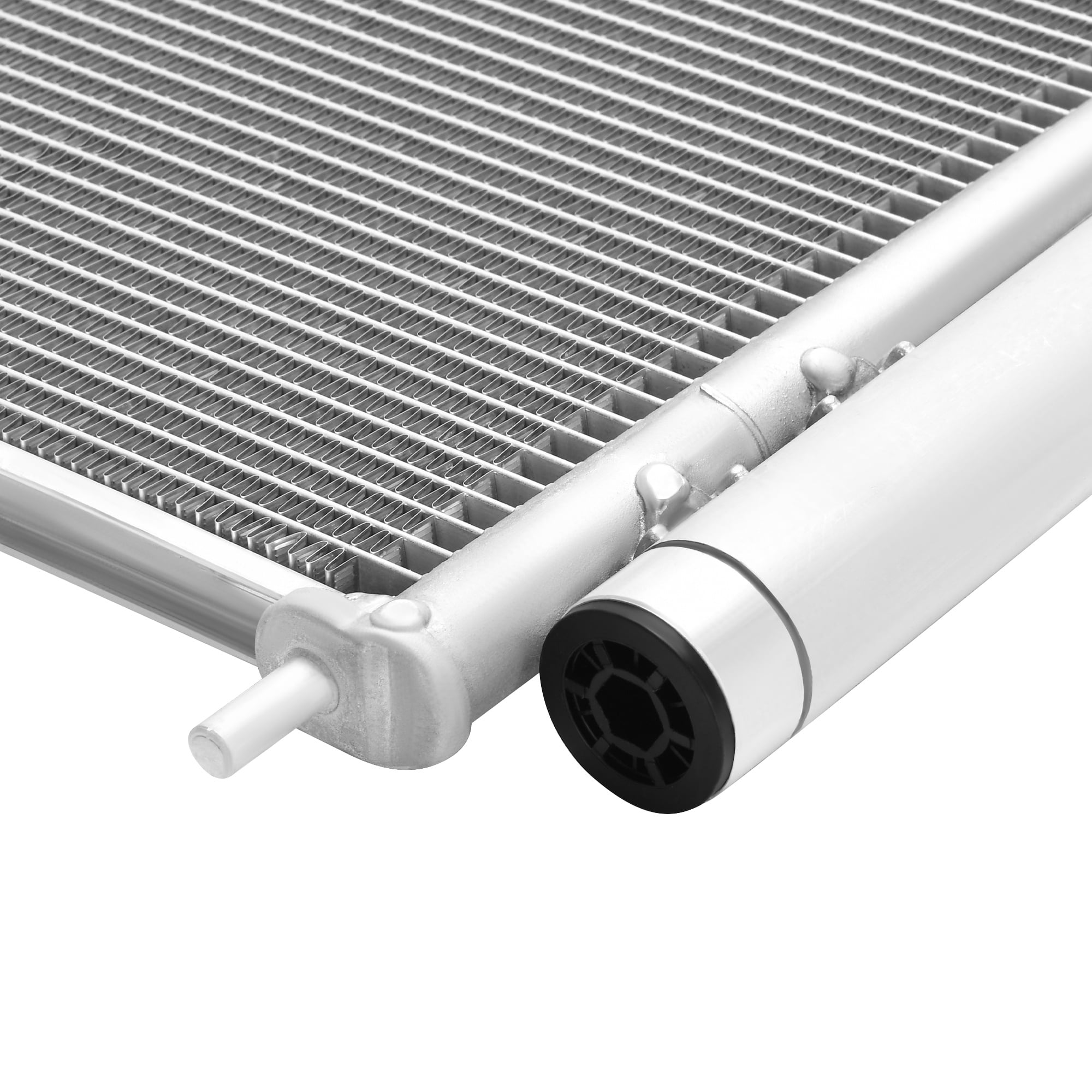 LEDKINGDOMUS AutoPart Premium AC Condenser 80110SZAA01 for 2009-2015 Honda Pilot EX EX-L LX SE Touring 3.5L V6, Direct Fit Aluminum Replacement, Leak Tested