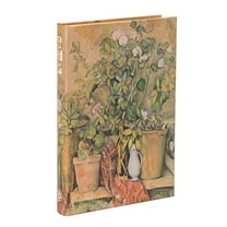Cezanne's Terracotta Pots and Flowers Mini Lined Hardcover Journal, 176pg, 85gsm, the Barnes Collection by Paperbla, (Hardcover)
