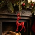 thumbnail image 5 of Kraoden Metal Deer Ornaments for Christmas Tree Decorations, Electroplated Iron Art Holiday Hangings, Elegant Table Decor for Home and Seasonal Layouts, Ideal Gift for Festive Occasions, 5 of 6