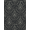 Black, Pattern 1, variant on ODIKA 4'x6' Machine Washable Non-Slip Area Rug, Oriental Black High Traffic Rug, Black, 1271714