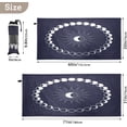 thumbnail image 3 of Dreamtimes Moon Phases Circle Beach Towel Super Absorbent Oversized Travel Towels Lightweight Compact Quick Dry Towel for Swimming Camping Holiday, 3 of 7