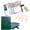 Green, variant on JW Ministry Organizer Tract Holder, Field Service Organizer for Jehovah's Witness Supplies, Soft Leather Tract Wallet with Multiple Compartments for Booklets, Cards & Invitations(green)Q