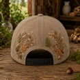 thumbnail image 5 of Animal Floral Baseball Cap, Adjustable Wildlife Pattern Dad Hat for Women & Men, Lightweight Outdoor Sun Hat, Fashion Casual Hat for Daily Travel and Holiday Gifting, 5 of 6