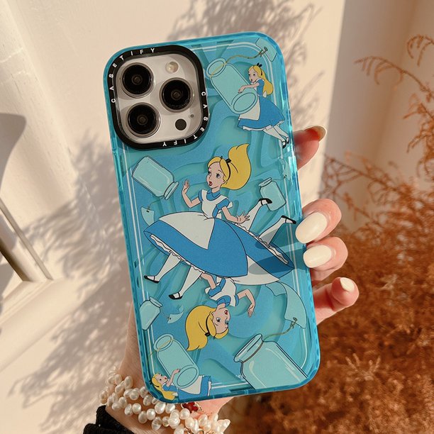 Funda De Teléfono De La Serie Alice De Dibujos Animados Compatible Para iPhone 14 13 12 11 Pro MAX XR IX XS Transparente A Prueba De Golpes Blanda Protectora Gao Jiahui unisex