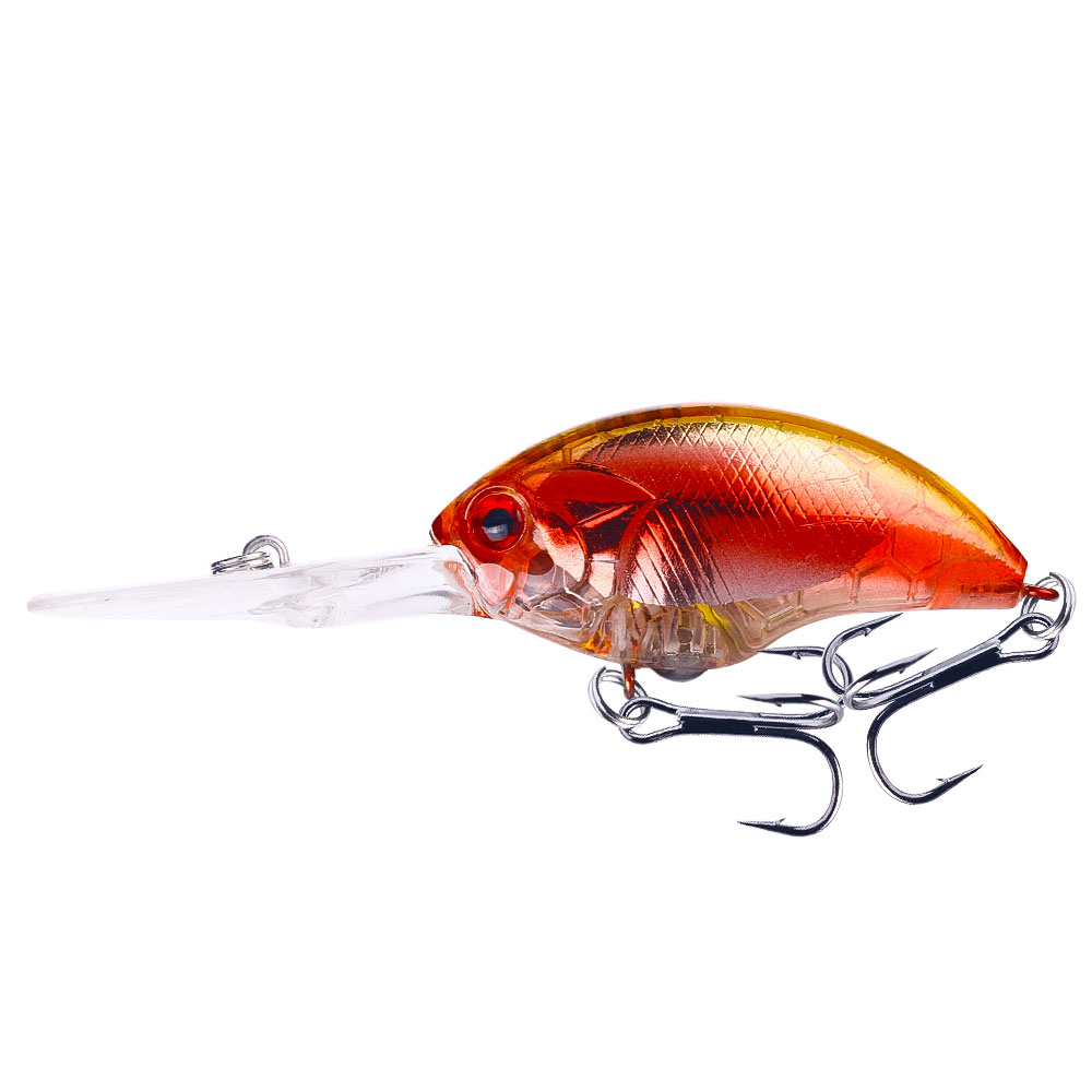 HENGJIA Crankbait Crankbaits for Bass Fishing Crappie Lures Deep Diving Crankbait 3.54inches Bass Crankbaits