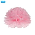 thumbnail image 3 of Uxcell 4" Tissue Pom Poms Paper Flowers Ball Wedding Party Decoration, Light Pink 10 Pack, 3 of 6