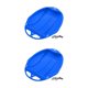 thumbnail image 1 of Yuarrent Snow Sled Sledge Skiing Toboggan Board Outdoor Luge Game Sports Kids Azul 2piezas, 1 of 4