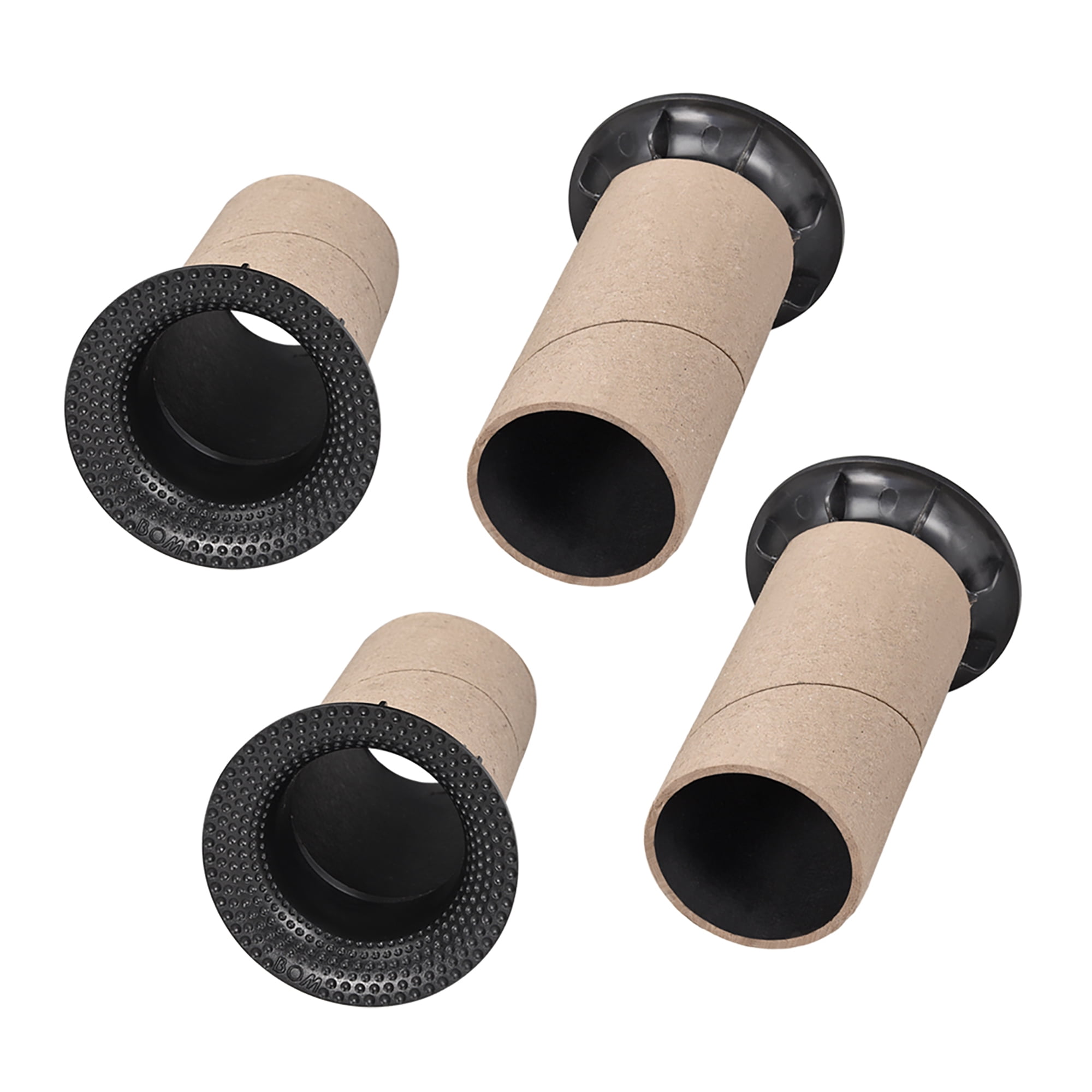 4pcs 72mm x 127mm Speaker Port Tube Subwoofer Bass Reflex Tube Bass