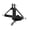 Black, variant on Middle Buster for Category Plow 3-Point Hitch, Heavy Duty Middle Buster Quick Hitch Tractors Steel Furrowing Plow Mechanical Plowing, Soil Tiller
